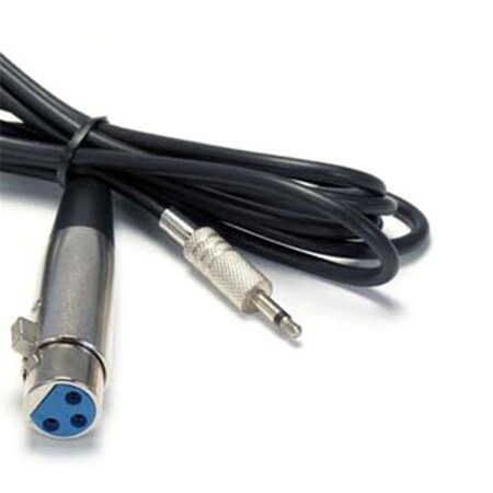 Cable Wholesale CableWholesale 10XR-02210 XLR Female to 3.5 mm Mono Male Cable - 10 ft. 10XR-02210